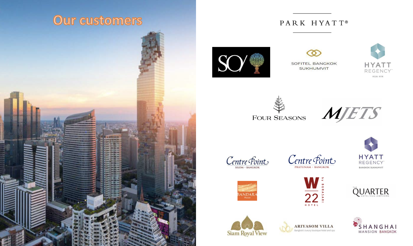 J.O Transportation and service Co..Ltd. Trusted Corporate Clients and Business Partners in Thailand